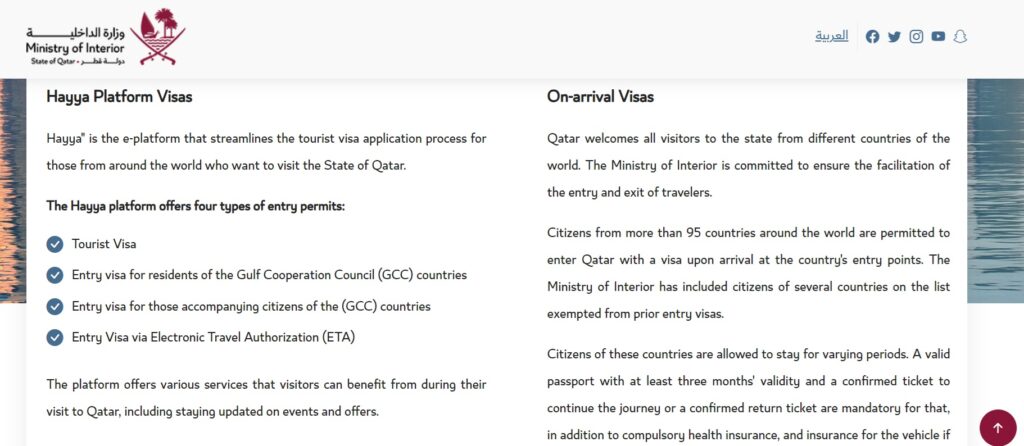 Qatar visa for Turkish citizens